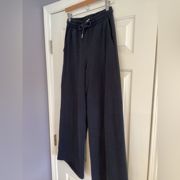 Zara Thick Cotton Wide Led Opening Sweatpants M - Picture 3 of 11